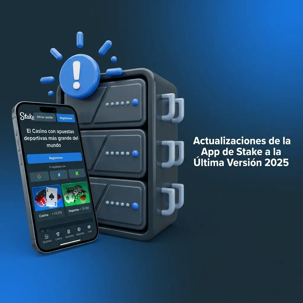 Actualización automática de la app PWA de Stake 2025 desde la pantalla de inicio sin instalación manual