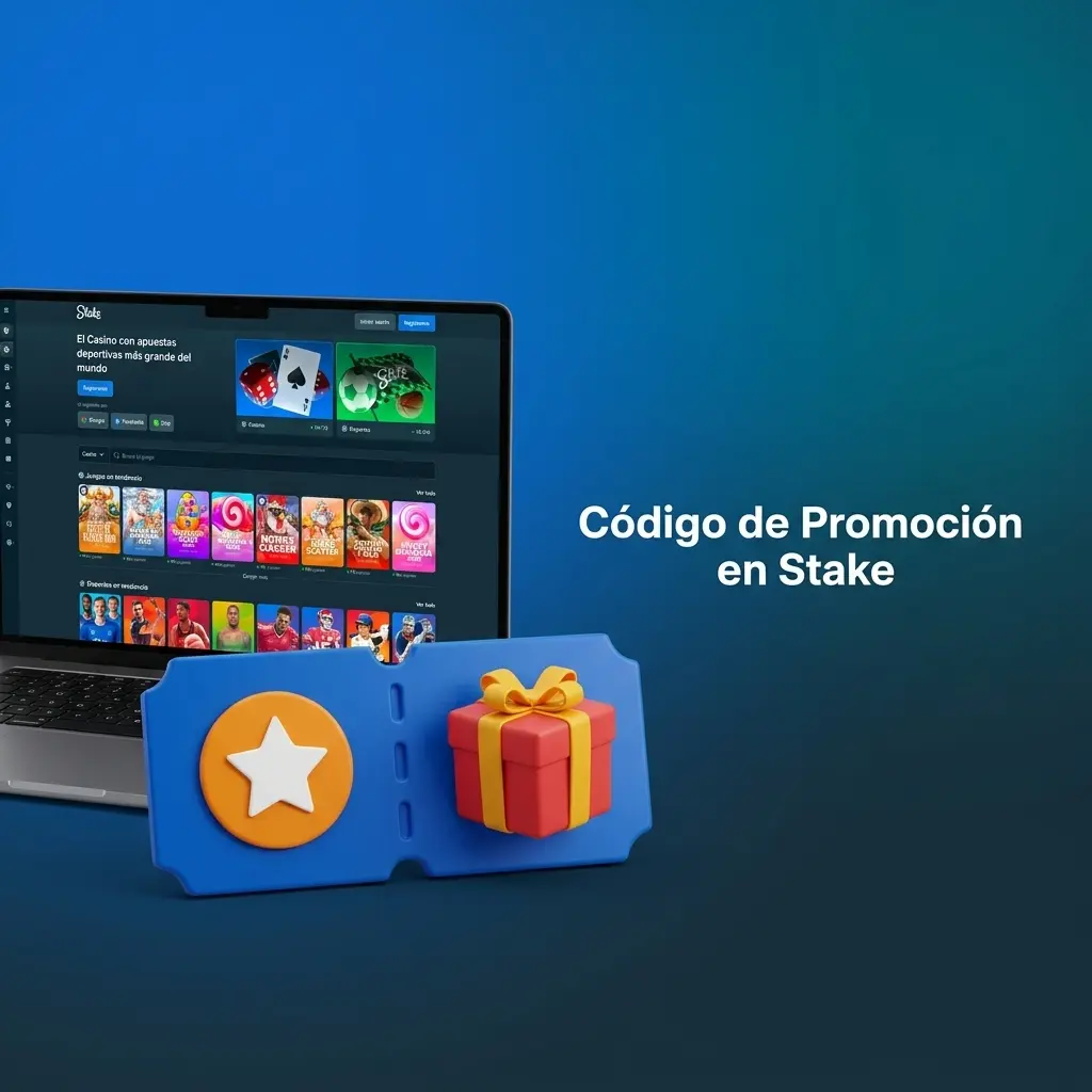 Código de promoción Stake para jugadores argentinos: ingresalo al registrarte y obtené bonos, apuestas gratis y más beneficios.