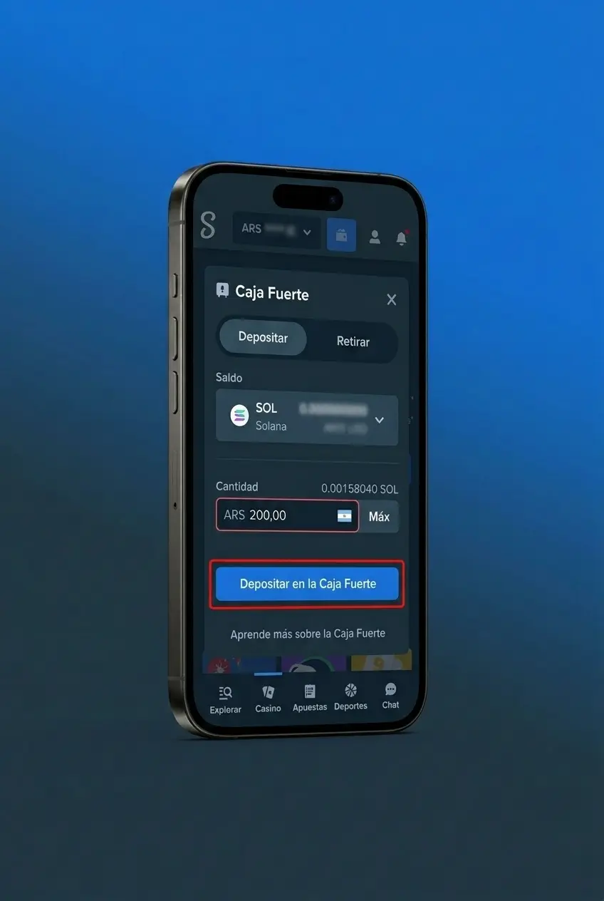 Guía paso a paso para hacer un depósito en Stake desde Argentina con métodos de pago disponibles