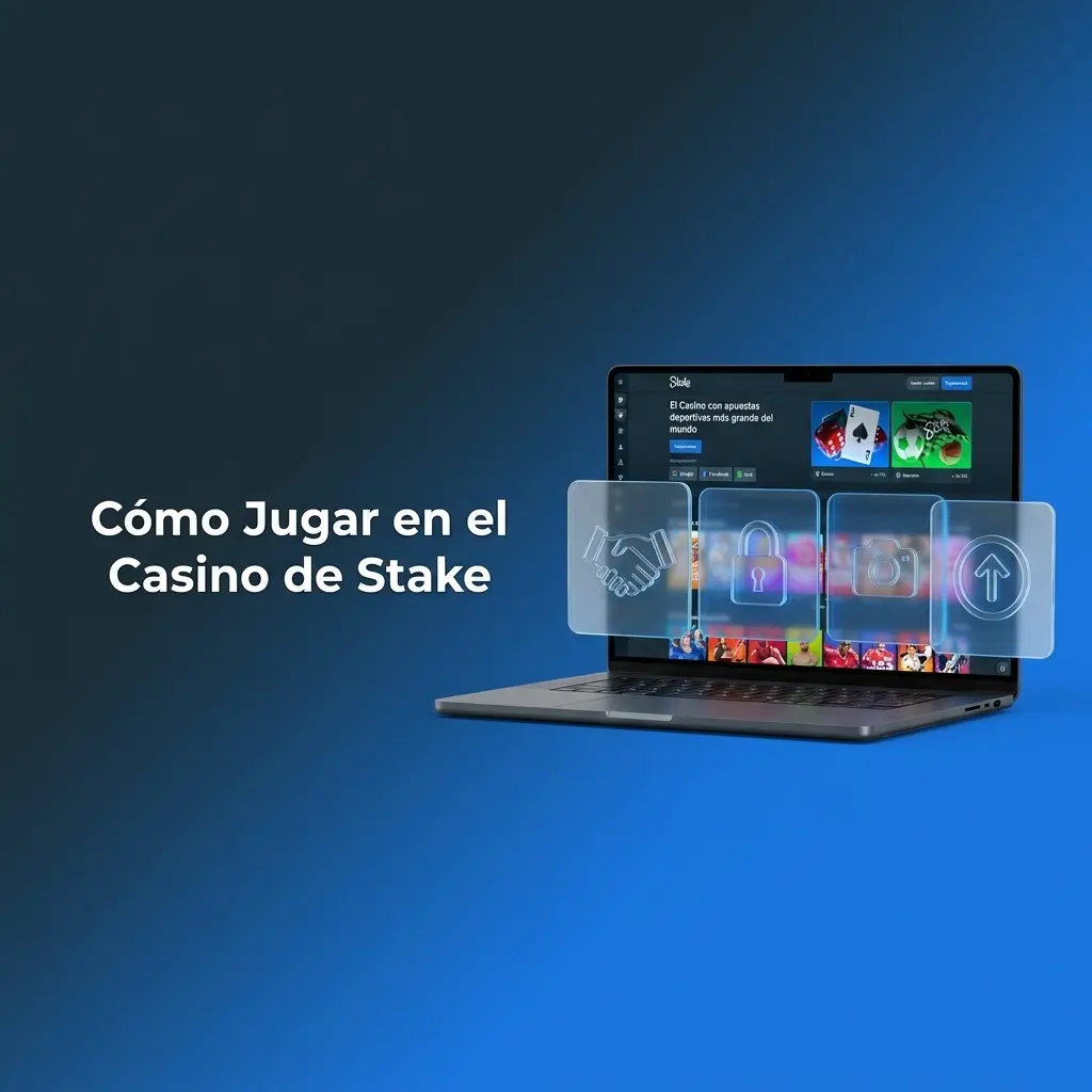 Interfaz del casino Stake con más de 3.000 juegos de slots, mesas y crupieres en vivo disponibles