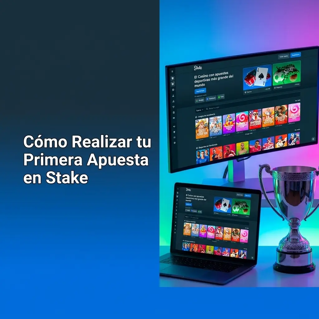 Guía paso a paso para realizar tu primera apuesta deportiva en Stake en menos de 2 minutos