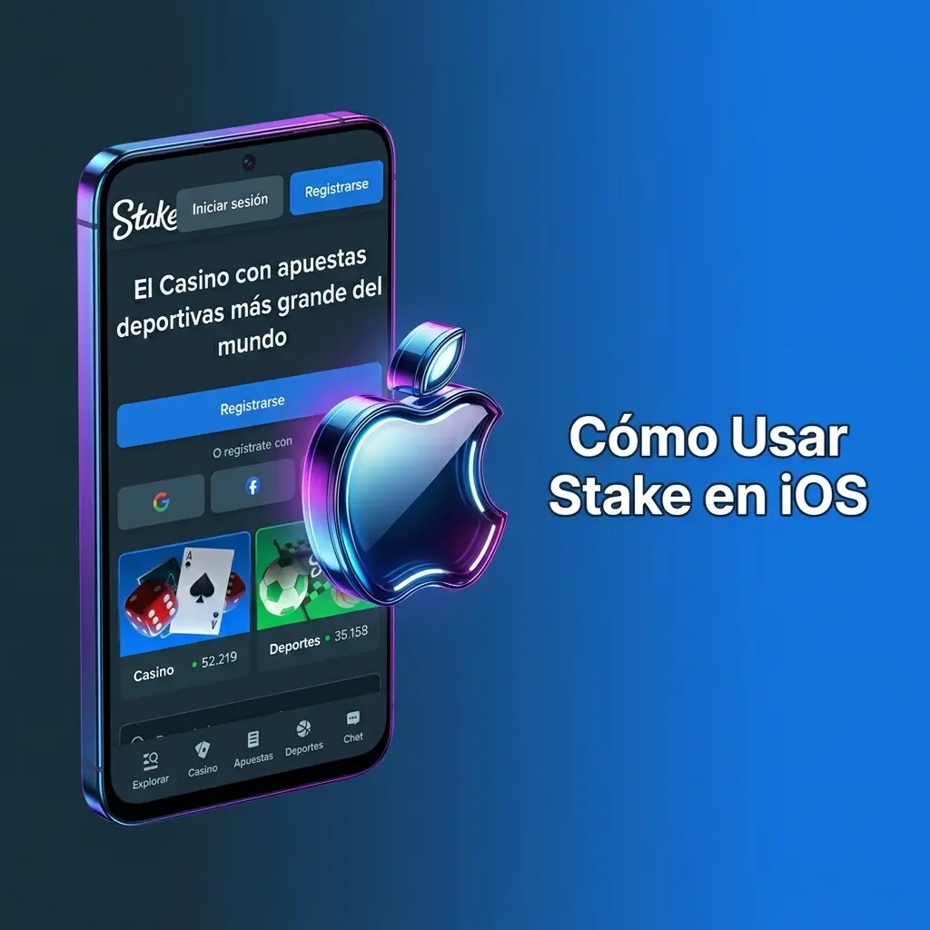 Guía para usar la PWA de Stake en iPhone y iPad con iOS 14 o superior mediante Safari
