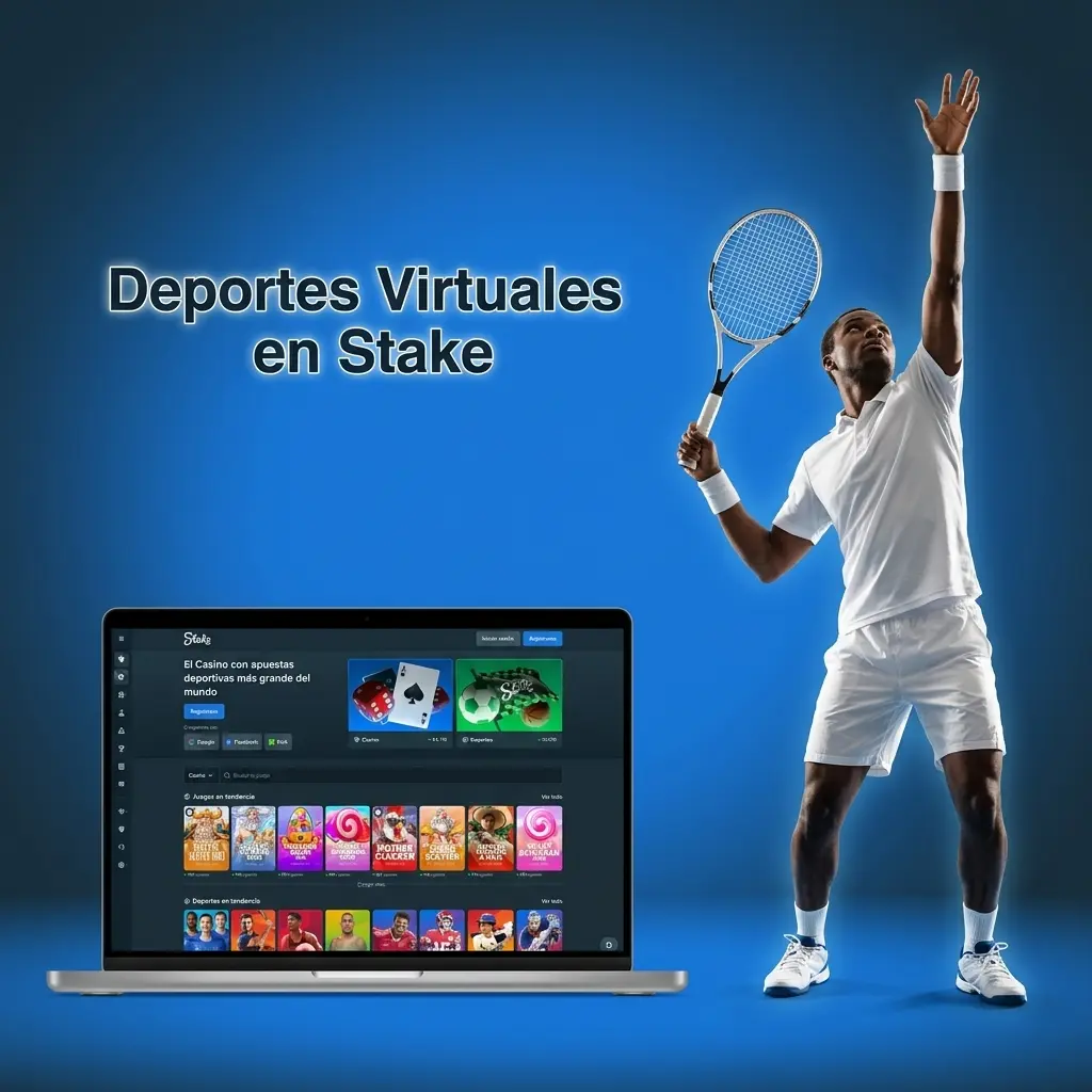 Deportes virtuales en Stake: fútbol, carreras de caballos, autos y ciclismo simulados con algoritmos certificados 24/7