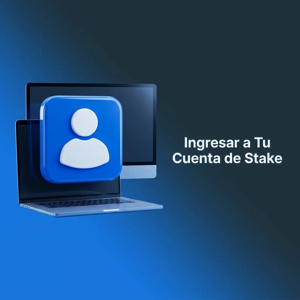 Pantalla de inicio de sesión de Stake con campos para correo electrónico, contraseña y autenticación 2FA