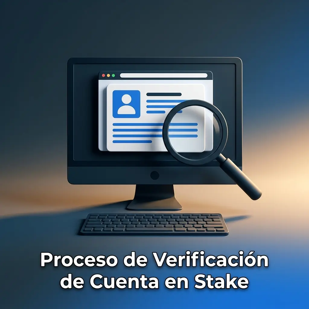 Proceso de verificación KYC en Stake con DNI, comprobante de domicilio y selfie para habilitar retiros