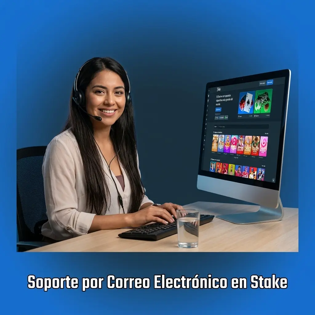 Soporte por correo electrónico en Stake: contacto oficial para consultas detalladas, verificaciones y disputas de transacciones.