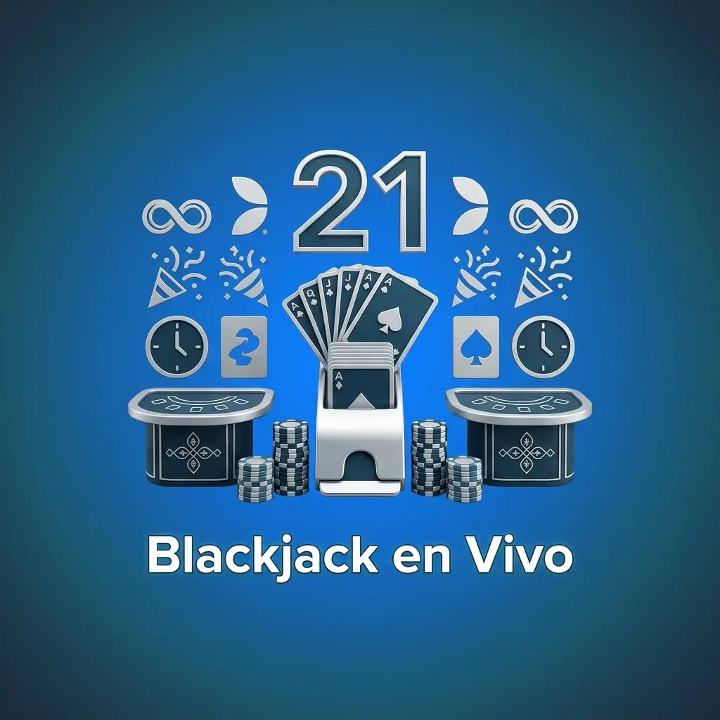 Mesa de blackjack en vivo con dealer real en Stake, incluyendo variantes como Infinite Blackjack y Speed Blackjack