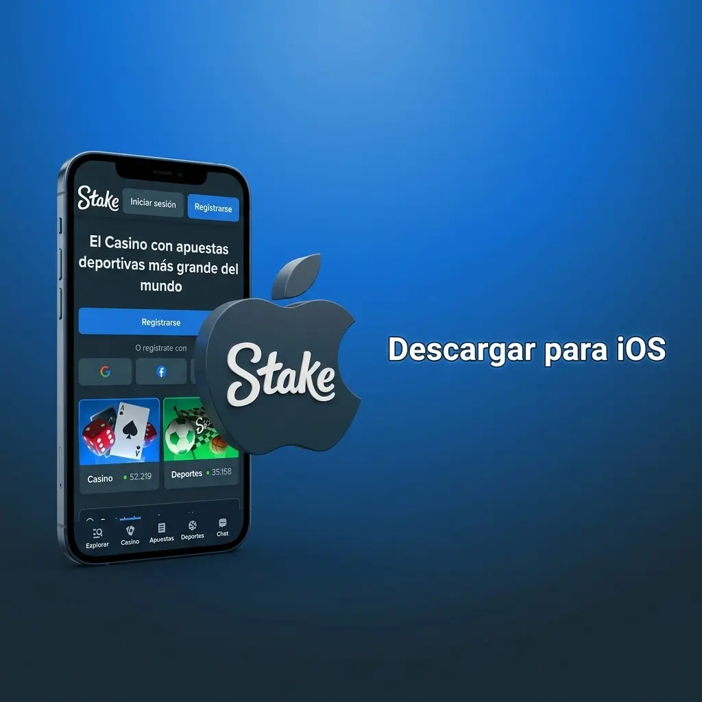 Guía para descargar la PWA de Stake en iPhone y iPad con iOS 14.3 o superior usando Safari