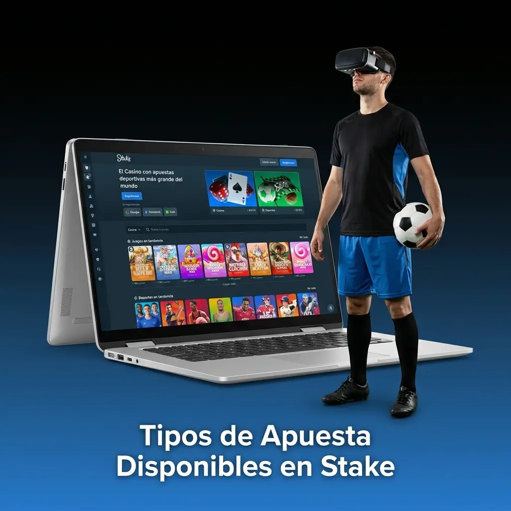 Tipos de apuesta en Stake: simple, parlay, sistema, hándicap y totales para jugadores argentinos